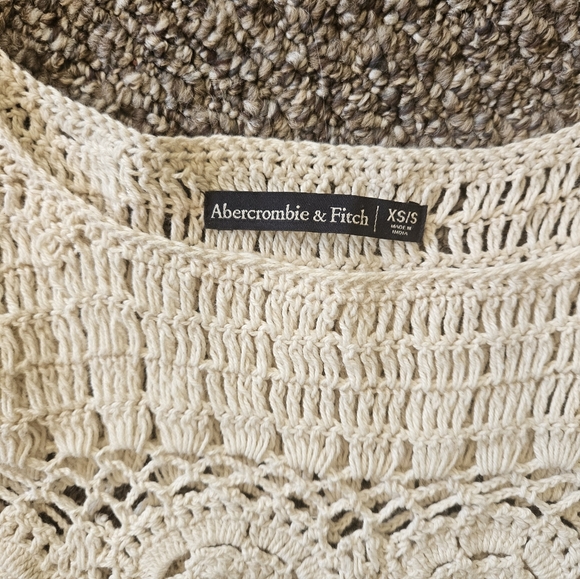 Abercrombie Crochet Swim Cover Xs/S - Picture 3 of 4